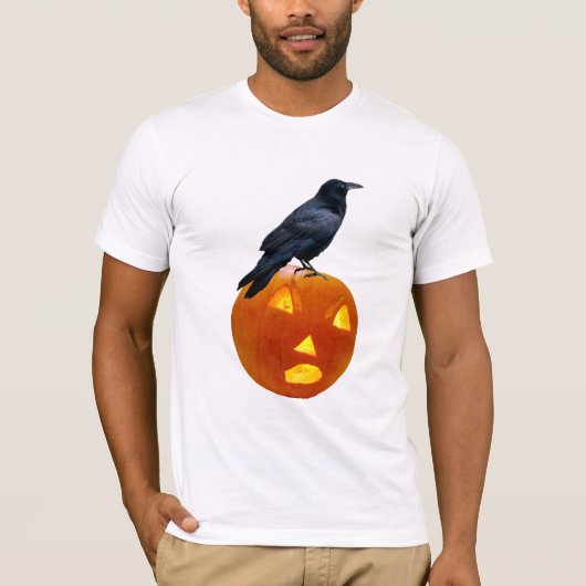 Raven Jack-o-Lantern T-Shirt (Voorkant)