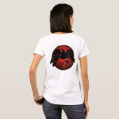 Raven Jacket Women's Raven/Crow Art Jacket T-shirt (Achterkant volledig)