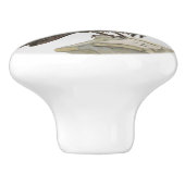 Raven Keramische Knop (Zijkant)