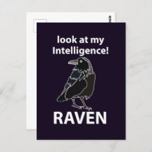 Raven kijk naar mijn intelligentie Raven