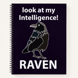 Raven kijk naar mijn intelligentie Raven Notitieboek