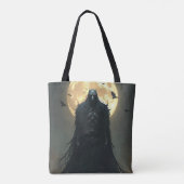 Raven King Canvas tas (Achterkant)