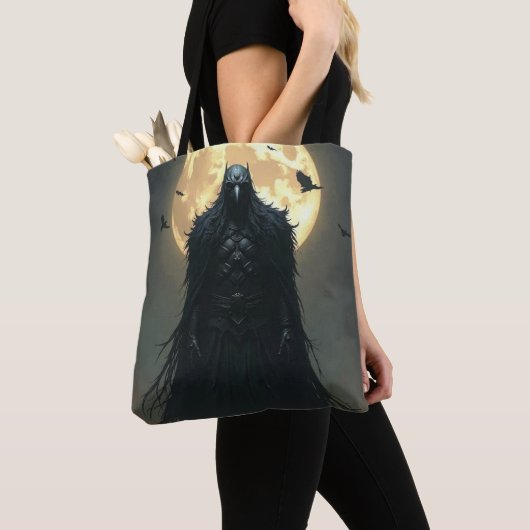 Raven King Canvas tas (Dichtbij)