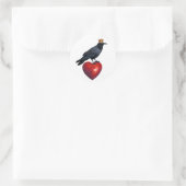 Raven King Heart Sticker (Tas)