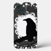 Raven Lace B & W Case-Mate iPhone Case (Achterkant)