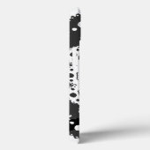 Raven Lace Name B & W & Grey Gothic Case-Mate iPhone Case (Achterkant / Rechts)