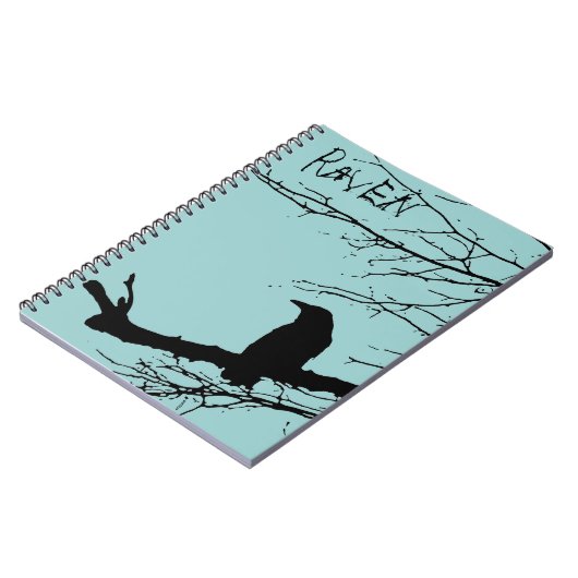 Raven-laptop Notitieboek (Linkerzijde)