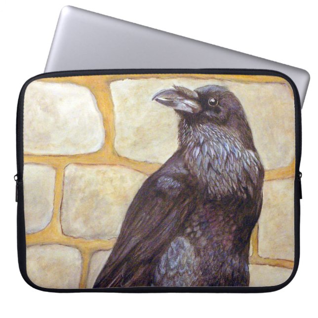 Raven Laptop Sleeve (Voorkant)
