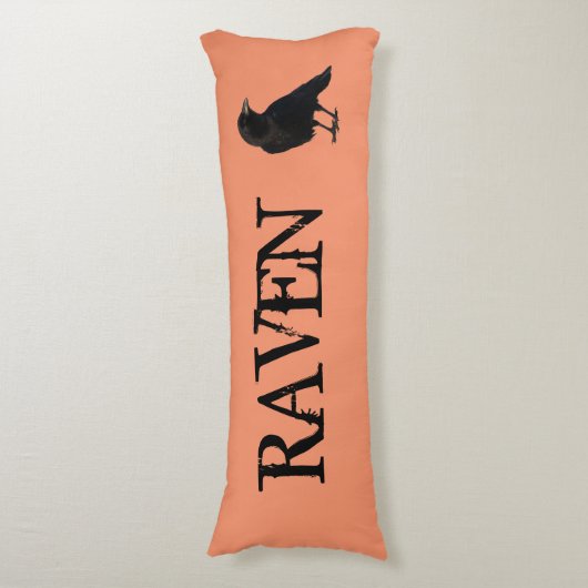 Raven Lichaamskussen (Voorkant Verticaal)
