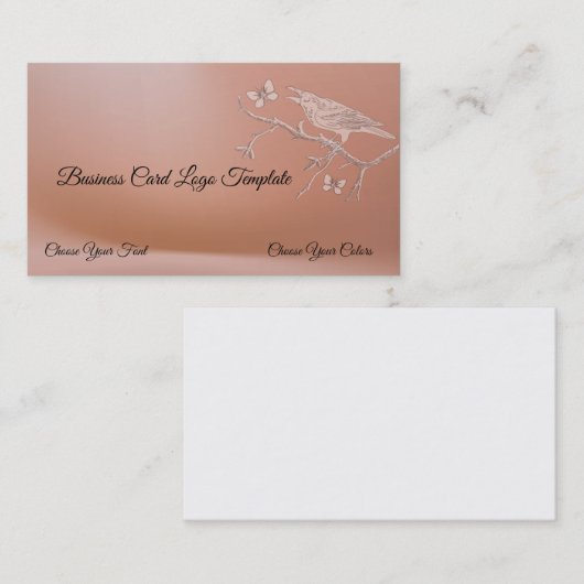 Raven Logo Visitekaartje (Voorkant / Achterkant)