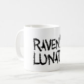 Raven Lunatic Black Crow Koffiemok (Voorkant links)