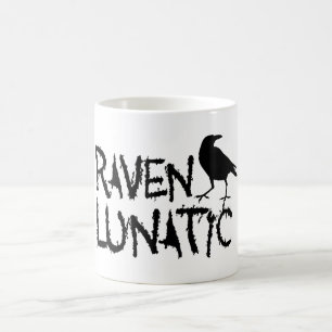 Raven Lunatic Black Crow Koffiemok