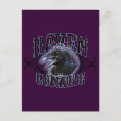 Raven Lunatic Briefkaart (Voorkant)