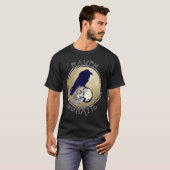 Raven Lunatic Funny Raven Pun T-shirt (Voorkant volledig)