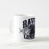 Raven Lunatic Koffiemok (Voorkant links)
