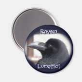 Raven Lunatic. Magneet (Voorkant / Achterkant)