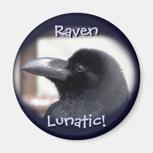 Raven Lunatic. Magneet (Voorkant)