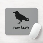 Raven Lunatic Mousepad Muismat (Met muis)