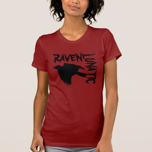Raven Lunatic T Shirt (Voorkant)