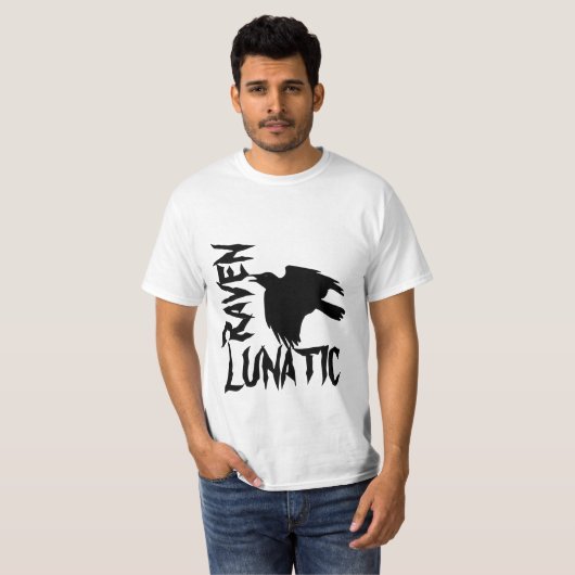 Raven Lunatic T-shirt (Voorkant volledig)