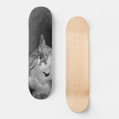 raven maan persoonlijk skateboard (Voorkant)