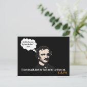 Raven Mad Briefkaart (Staand voorkant)