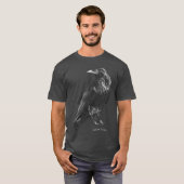 Raven Mad Charcoal T-shirt (Voorkant volledig)