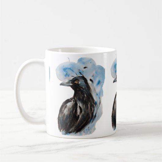 Raven Magic Harmony Totem Harmony Waterverf Mysti Koffiemok (Links)