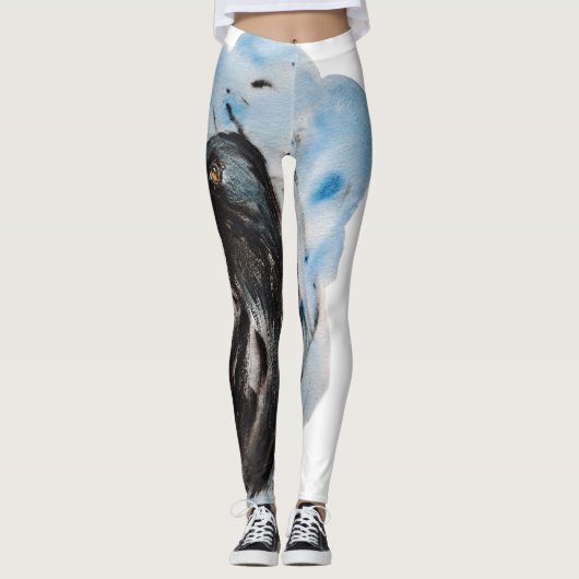 Raven Magic Harmony Totem Harmony Waterverf Mysti Leggings (Voorkant)