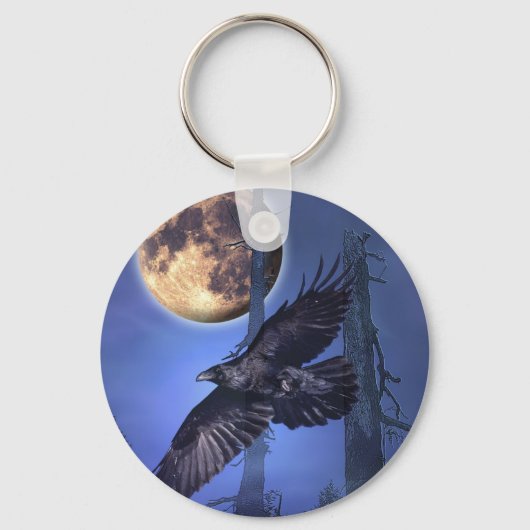 RAVEN MAGICK Gothic Sleutelhanger (Voorkant)