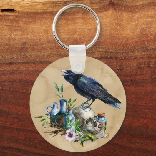Raven Magick Sleutelhanger (Voorkant)