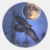 "RAVEN MAGICK" Stickers (Voorkant)