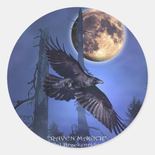 "RAVEN MAGICK" Stickers (Voorkant)