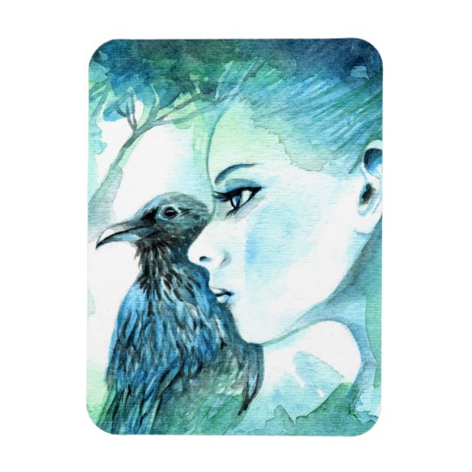 Raven Magneet (Verticaal)