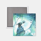 Raven Magneet (Voorkant / Achterkant)