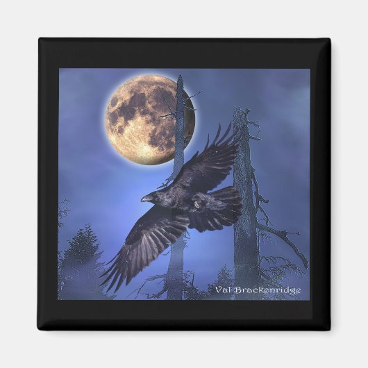 Raven Magnets Magneet (Voorkant)