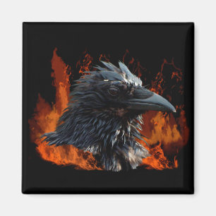 Raven Magnets Magneet