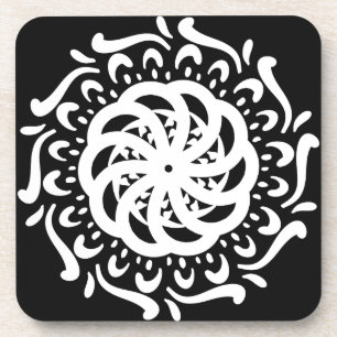 Raven Mandala Drankjes Onderzetter