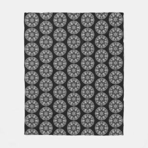Raven Mandala Fleece Deken