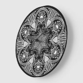 Raven Mandala Grote Klok (Hoek)
