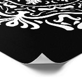 Raven Mandala Poster (Hoek)