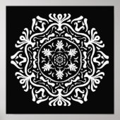 Raven Mandala Poster (Voorkant)