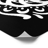 Raven Mandala Poster (Hoek)