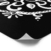 Raven Mandala Poster (Hoek)