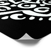 Raven Mandala Poster (Hoek)