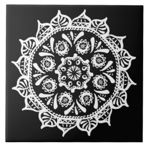 Raven Mandala Tegeltje