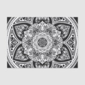 Raven Mandala Tissuepapier (Voorkant)