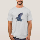 Raven Mannen American Apparel T-Shirt (Voorkant)