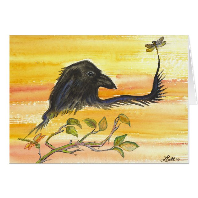 Raven Meets Dragonfly (Voorkant Horizontaal)