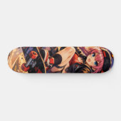 Raven meisje persoonlijk skateboard (Horizontaal)